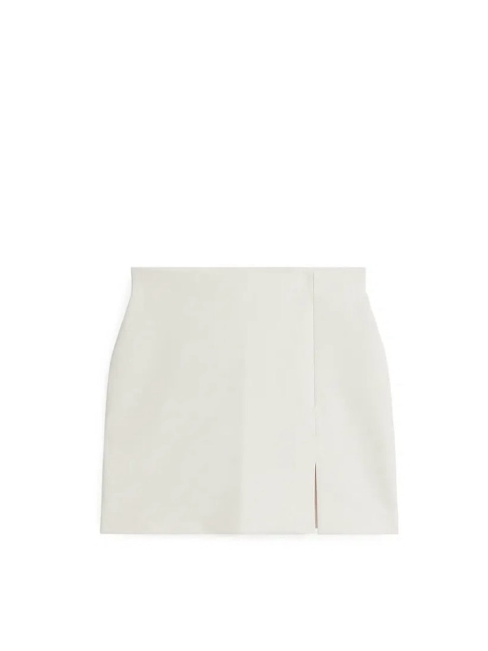 Arket jersey mini skirt